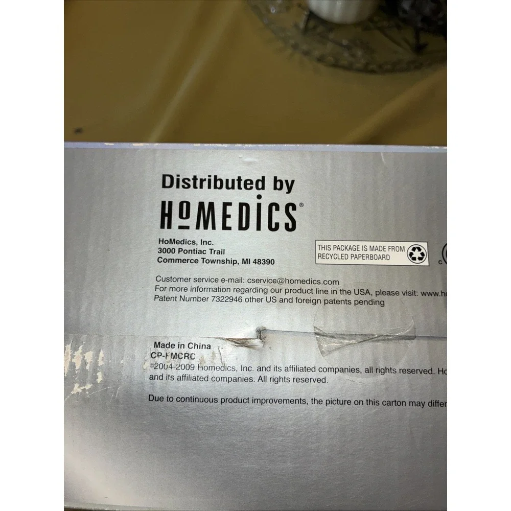 HOMEDICS Foot Pleaser Massage Ultra Infrared Heat Deep Kneading. In box. Tested.